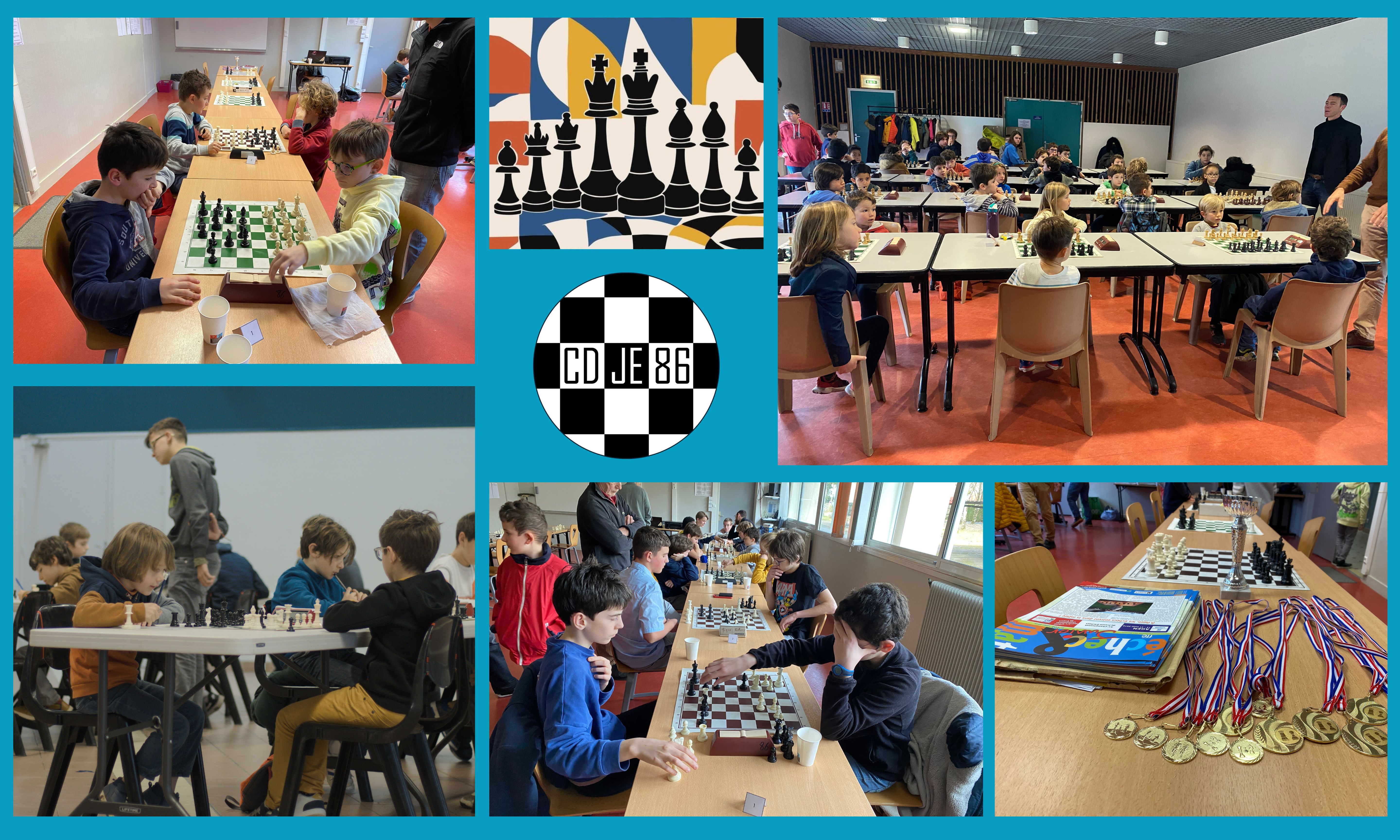 CDJE de la Vienne - Comité Départemental du Jeu d'Échecs de la Vienne - 86